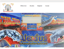 Tablet Screenshot of hagener-schaustellerverein.de